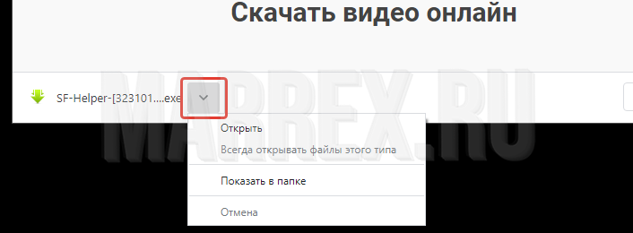 Скачиваем расширение SaveFrom  для Google Chrome
