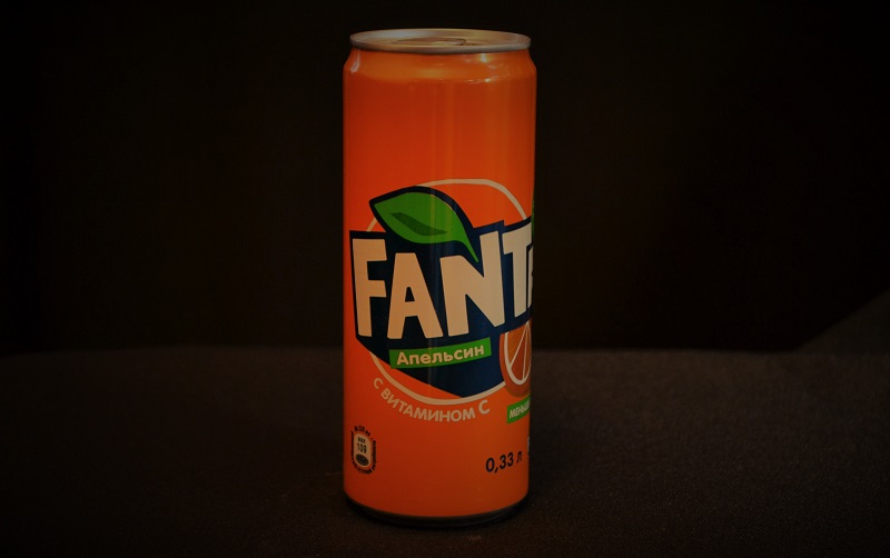 Банка  Fanta апельсин 2019