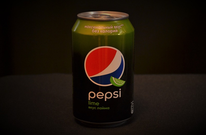 Банка  Pepsi cola laim 2018